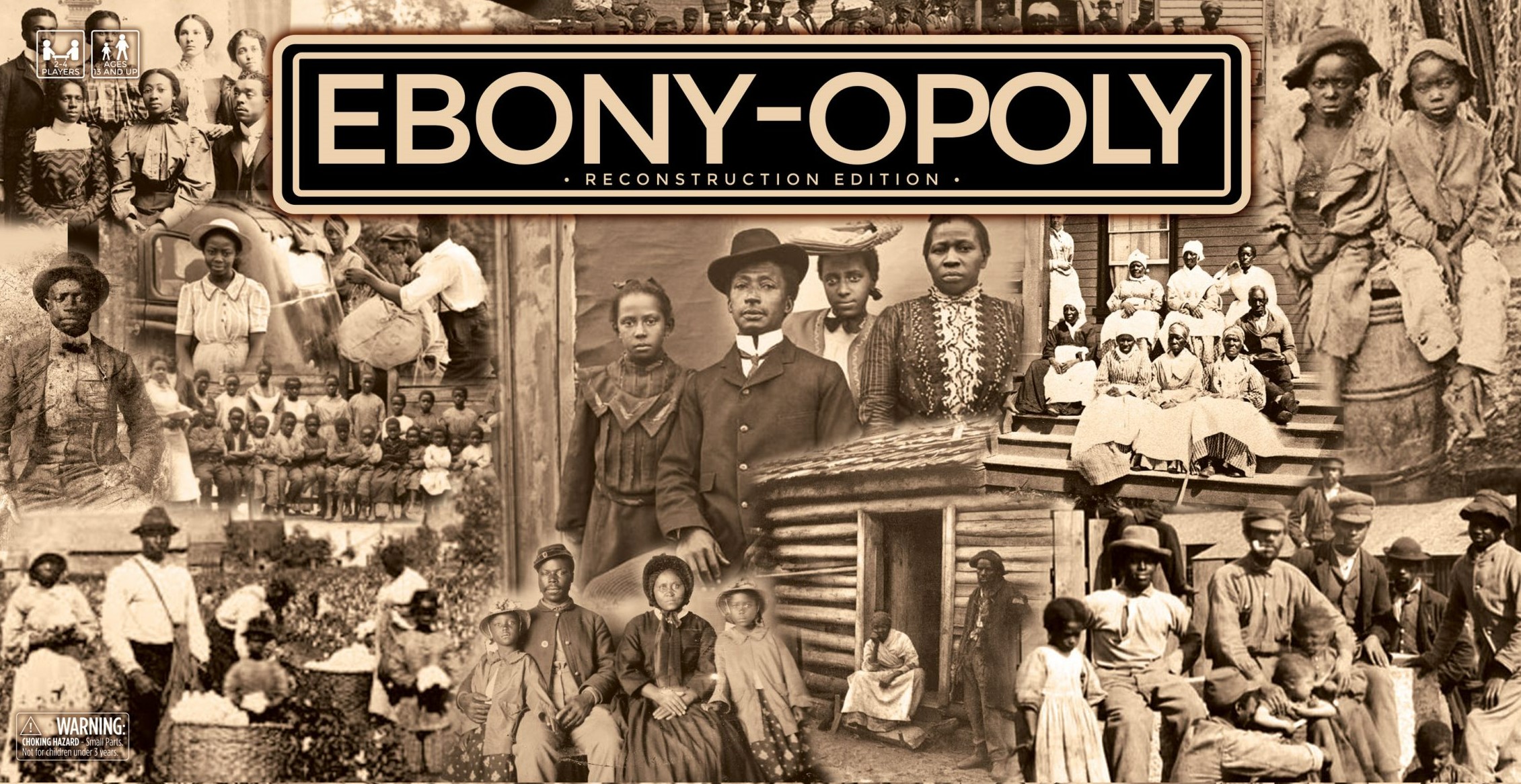 EBONY-OPOLY: Reconstruction Edition (Board Game)