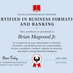 Certified Young Entrepreneur Brian Magwood Jr. June 6, 2026 (3)
